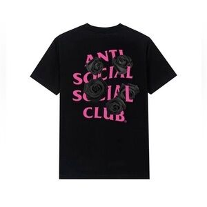 Anti Social Social Club Corn Cheese Tee - Black